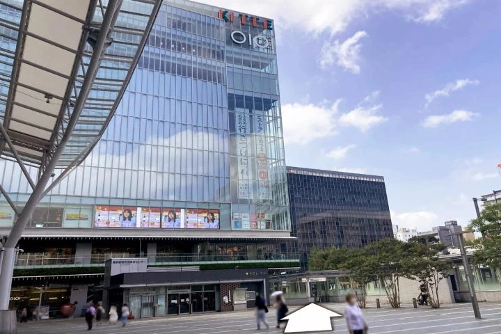 博多駅 博多口からのアクセス1