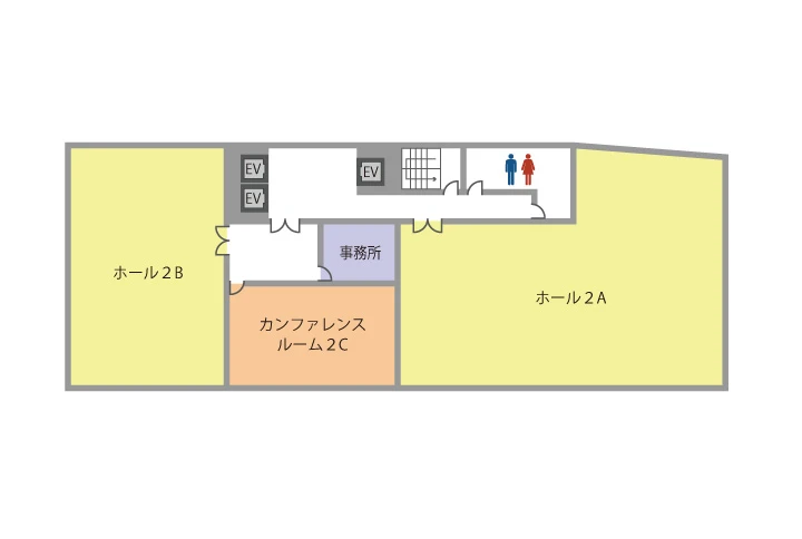 TKP田町カンファレンスセンター 2階