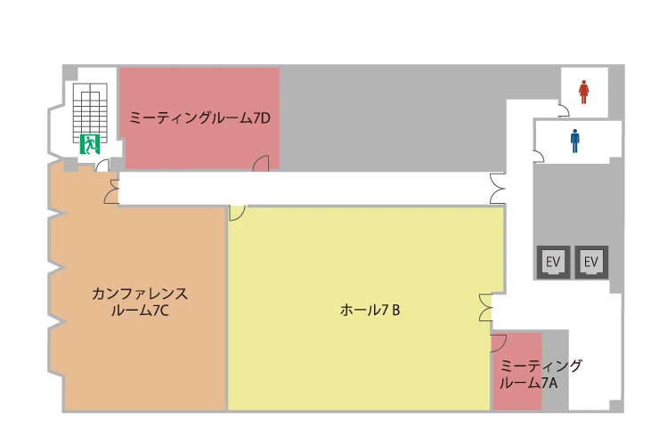 TKPスター貸会議室 茅場町 7階