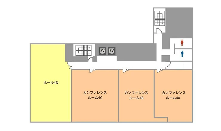 TKP広島本通駅前カンファレンスセンター 4階