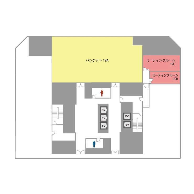 TKPガーデンシティ大阪淀屋橋 19階