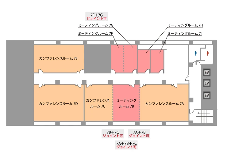 TKP品川カンファレンスセンター 7階
