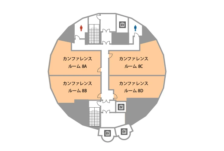 TKPガーデンシティ大阪梅田 8階