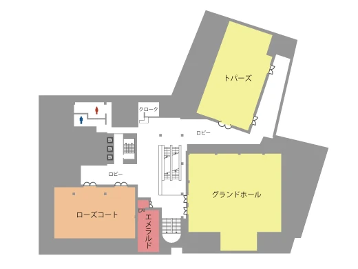 TKP八戸グランドホテルカンファレンスセンター 2階