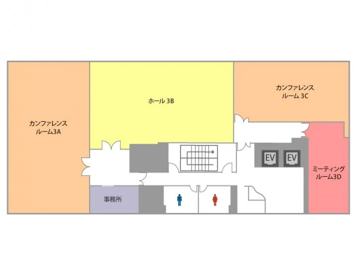 TKP浜松町南口ビジネスセンター 3階