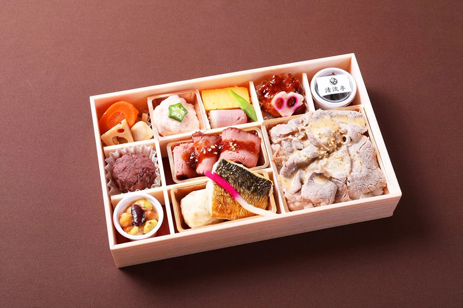 TKP華やぎ弁当　黒毛和牛しゃぶしゃぶと和惣菜御膳（お茶付）
