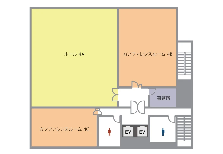 TKP品川港南口会議室 4階