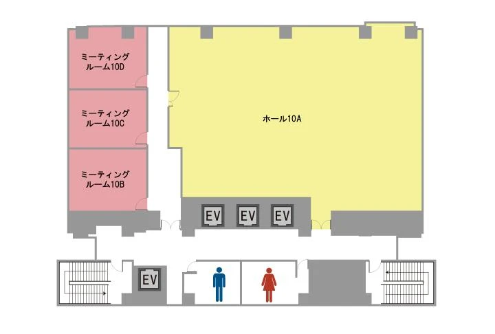 TKP新橋汐留カンファレンスセンター 10階