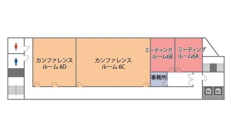 TKP札幌ホワイトビルカンファレンスセンター 6階