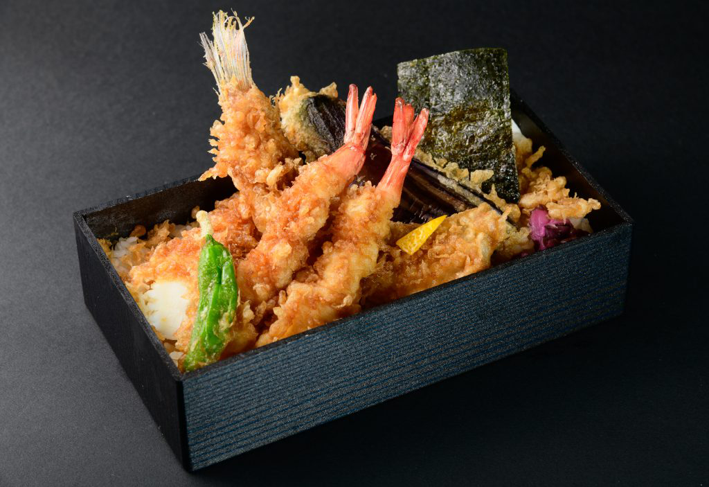 日本橋　天丼　金子半之助　海鮮上天重