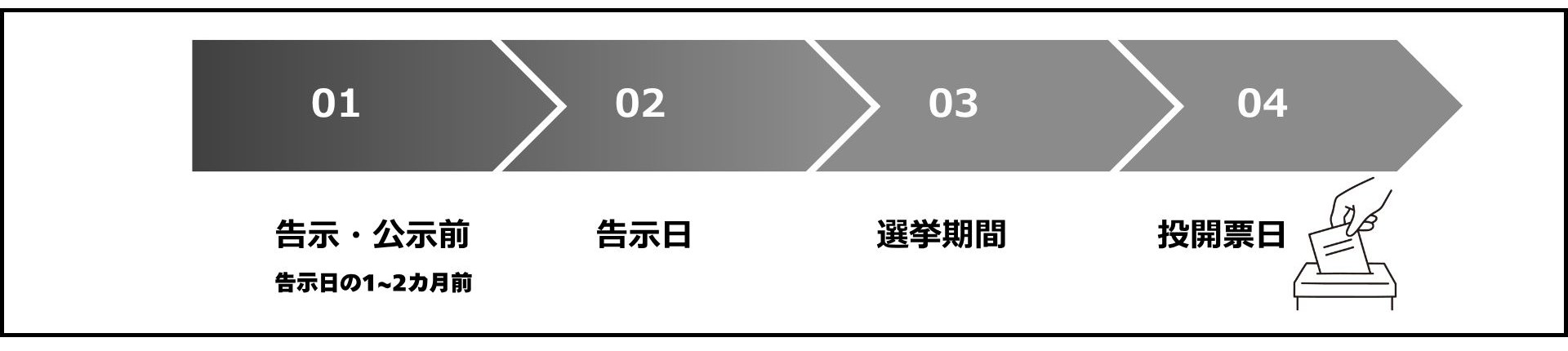 選挙スケジュール