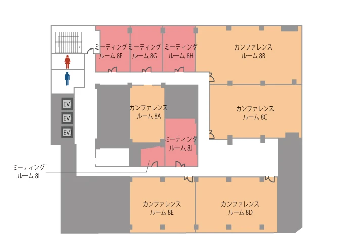 TKP大阪御堂筋カンファレンスセンター 8階