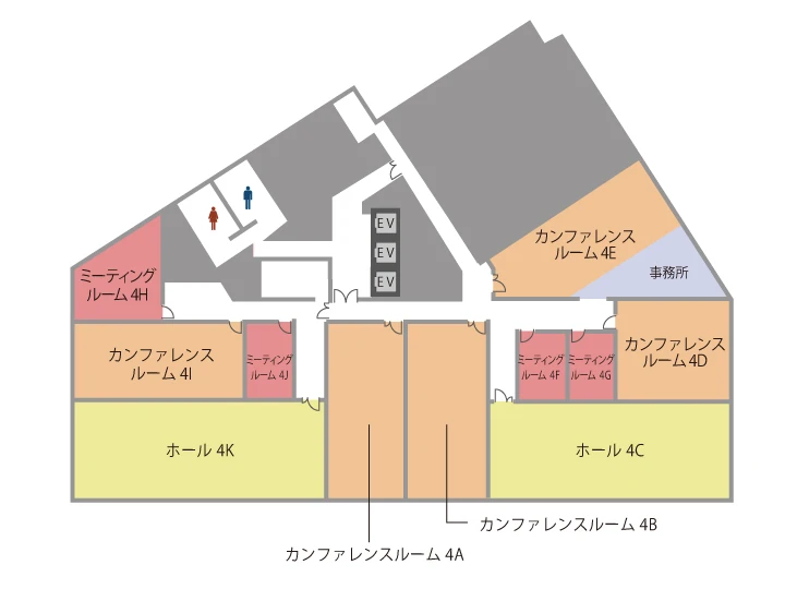 TKP新大阪ビジネスセンター 4階