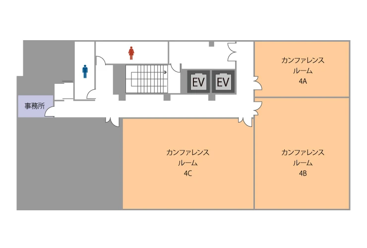 TKP松山市駅前カンファレンスセンター 4階