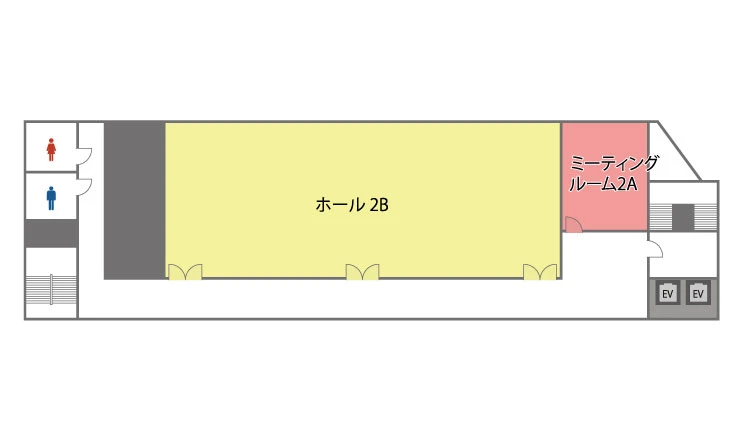 TKP札幌ホワイトビルカンファレンスセンター 2階