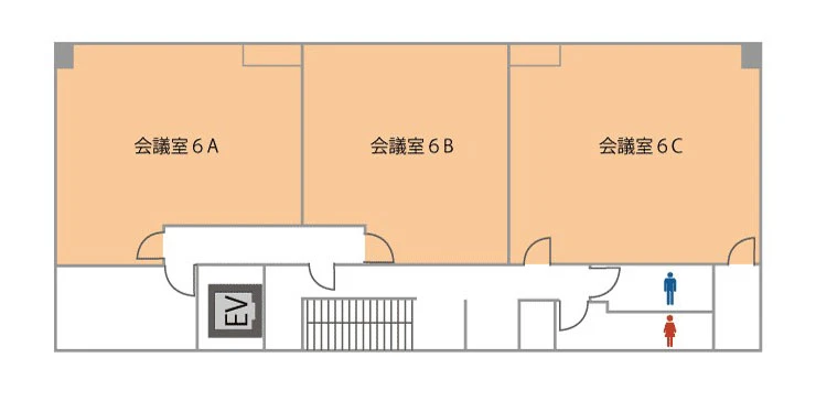 TKP名古屋伏見ビジネスセンター 6階