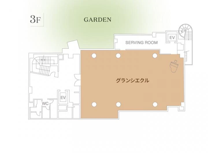 CIRQ（シルク）福岡桜坂 3階