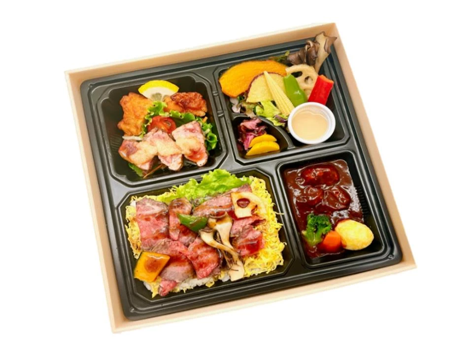 肉ざんまい弁当