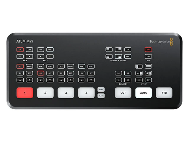 ライブプロダクションスイッチャー ATEM Mini　(Blackmagic)