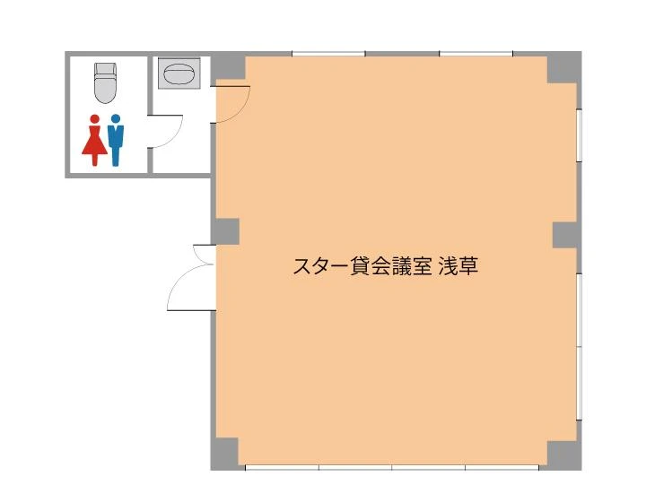 TKPスター貸会議室 浅草 5階