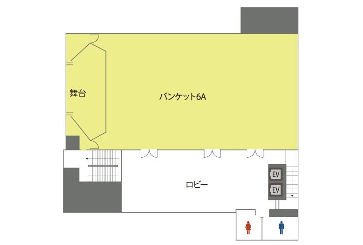 TKPガーデンシティ大阪リバーサイドホテル 6階
