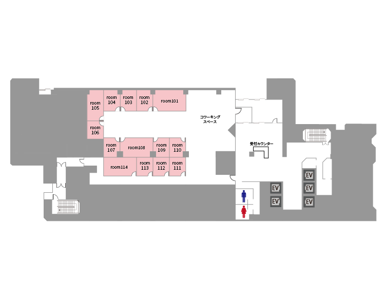 fabbit虎ノ門 1階