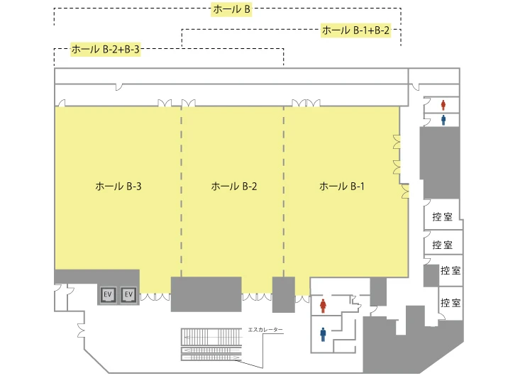 TKP横浜駅西口タカシマヤローズホール 2階