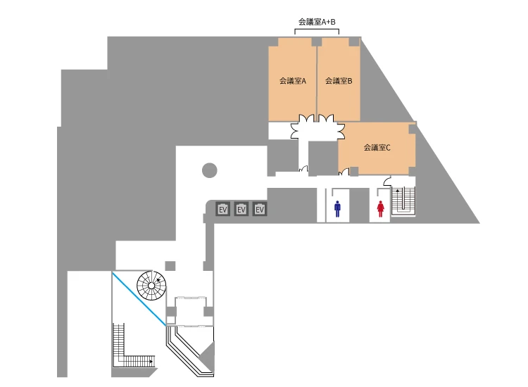 TKP渋谷長井記念ホール 1階