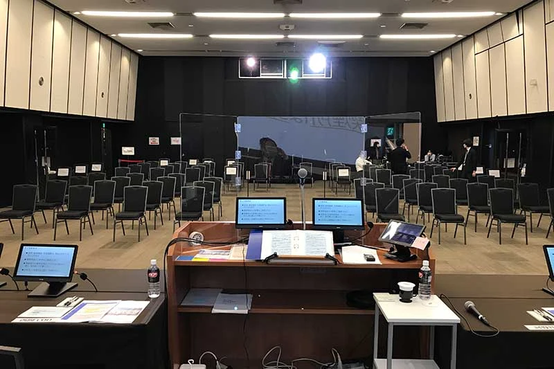 登壇者席からの風景