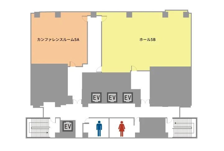 TKP新橋汐留カンファレンスセンター 5階