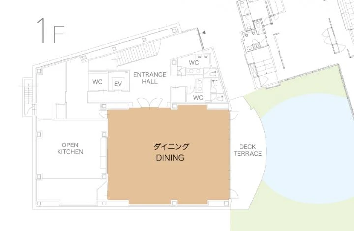 CIRQ（シルク）和歌山 1階