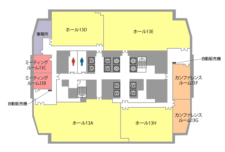 TKP赤坂カンファレンスセンター 13階