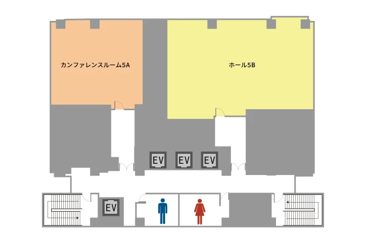 TKP新橋汐留カンファレンスセンター 5階