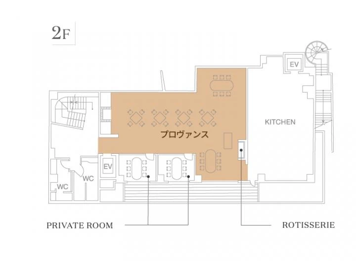 CIRQ（シルク）福岡桜坂 2階