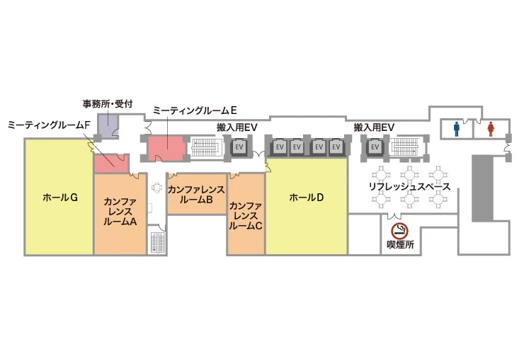 TKP大阪淀屋橋カンファレンスセンター B1階