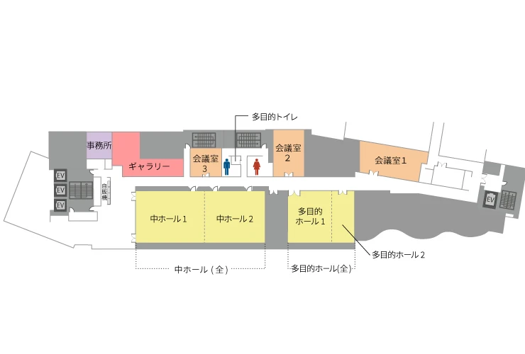 TKPエルガーラホール 7階