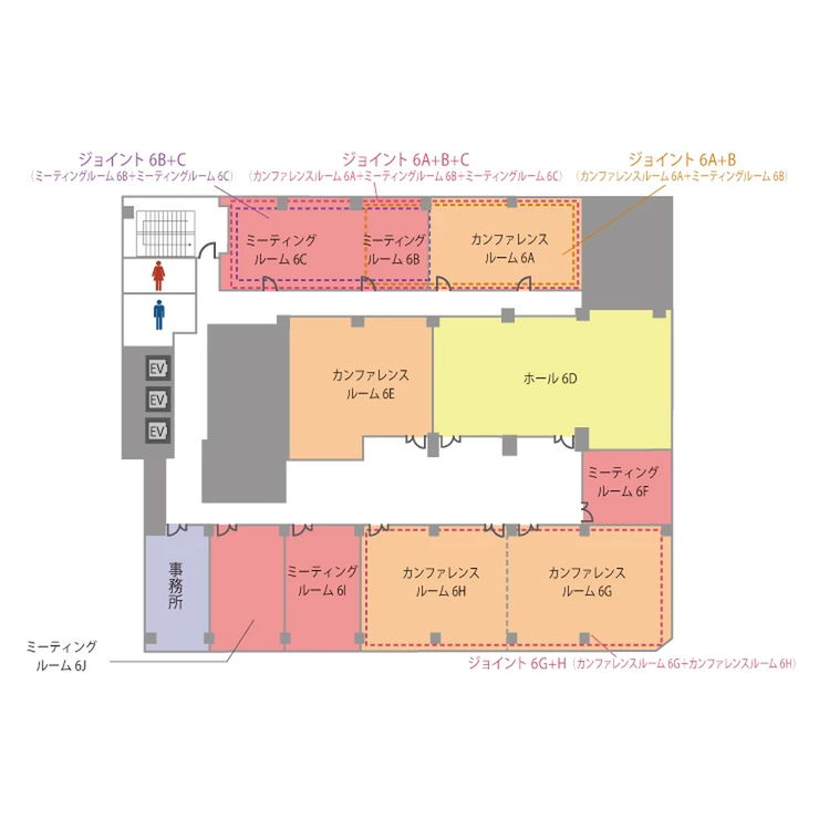 TKP大阪御堂筋カンファレンスセンター 6階