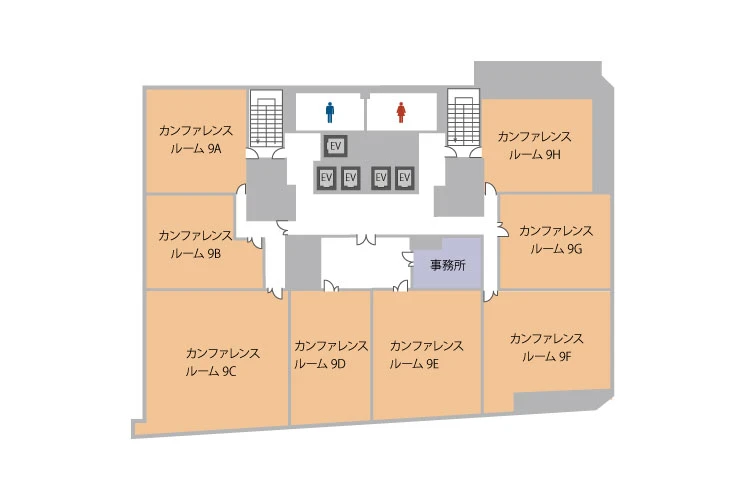 TKP新宿西口カンファレンスセンター 9階
