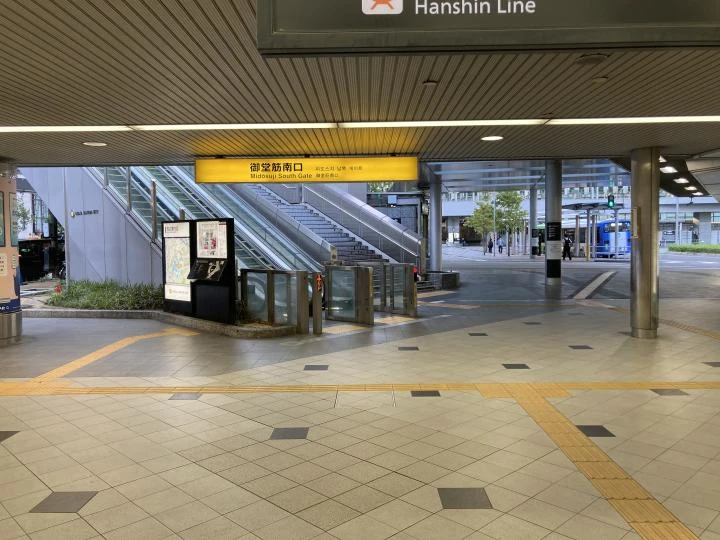JR大阪駅　御堂筋南口からのご案内（地下）1