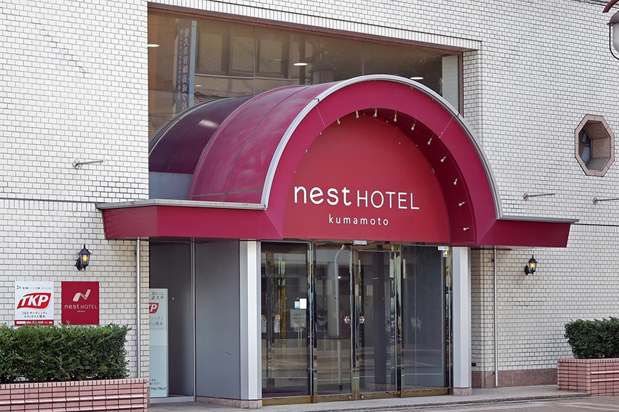 TKPガーデンシティ ネストホテル熊本 入口