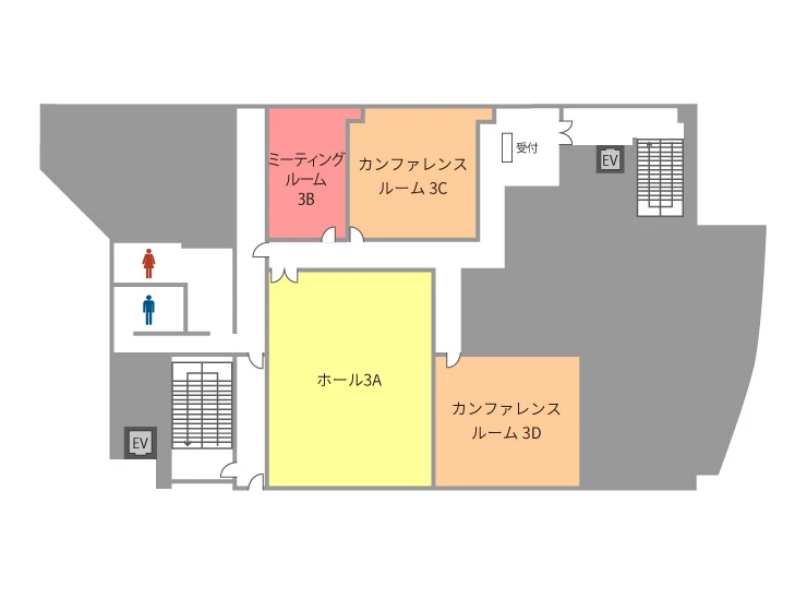 TKP高松カンファレンスセンター 3階