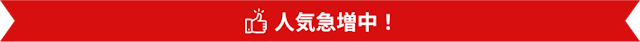 人気急増中！