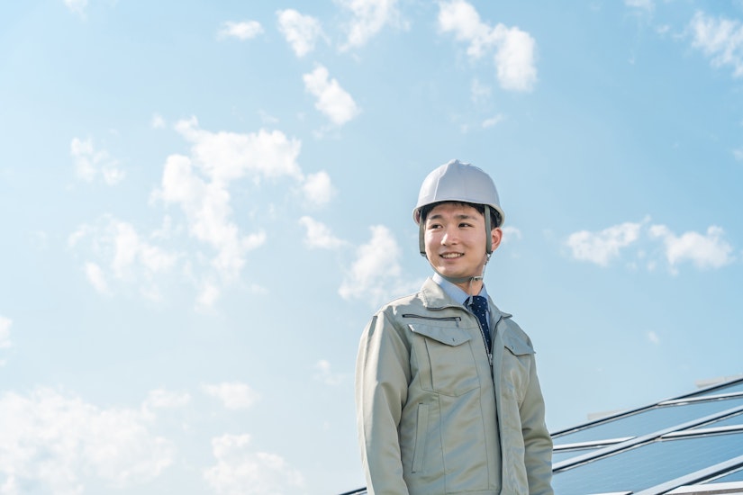 建設業の男性のイメージ写真