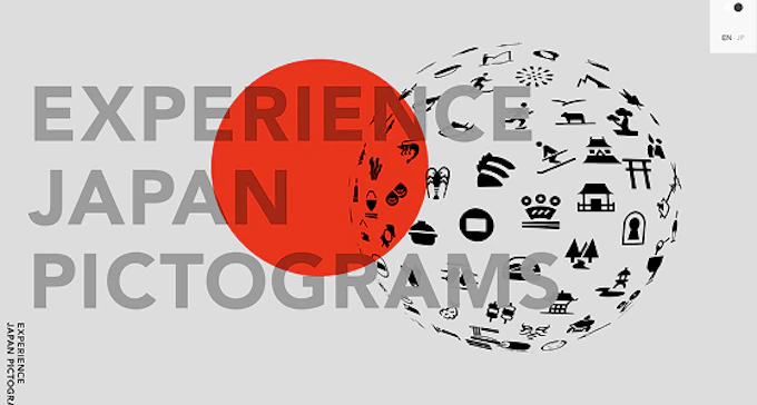 EXPERIENCE JAPAN PICTOGRAMS