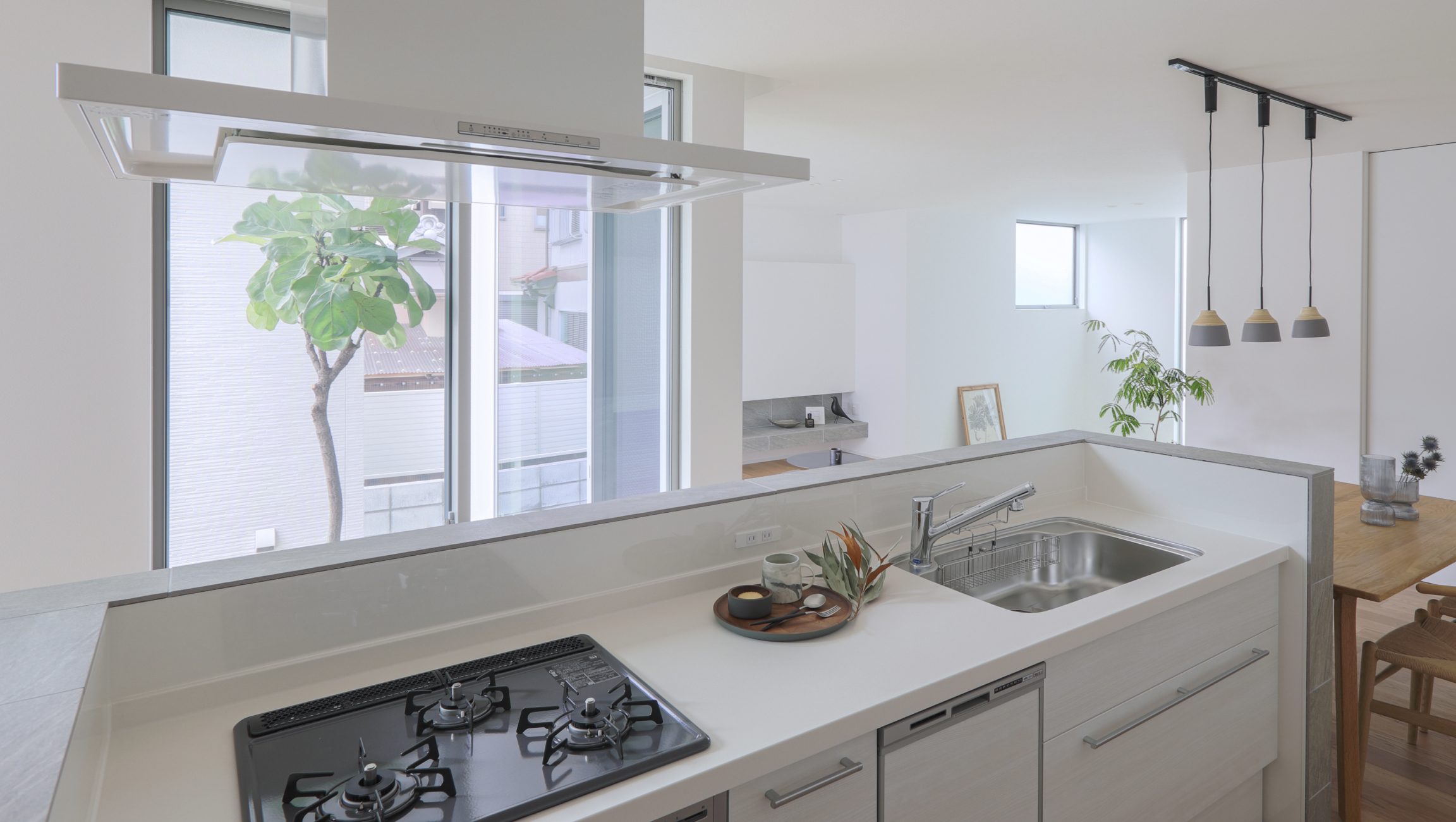 草津市追分3丁目田白の家