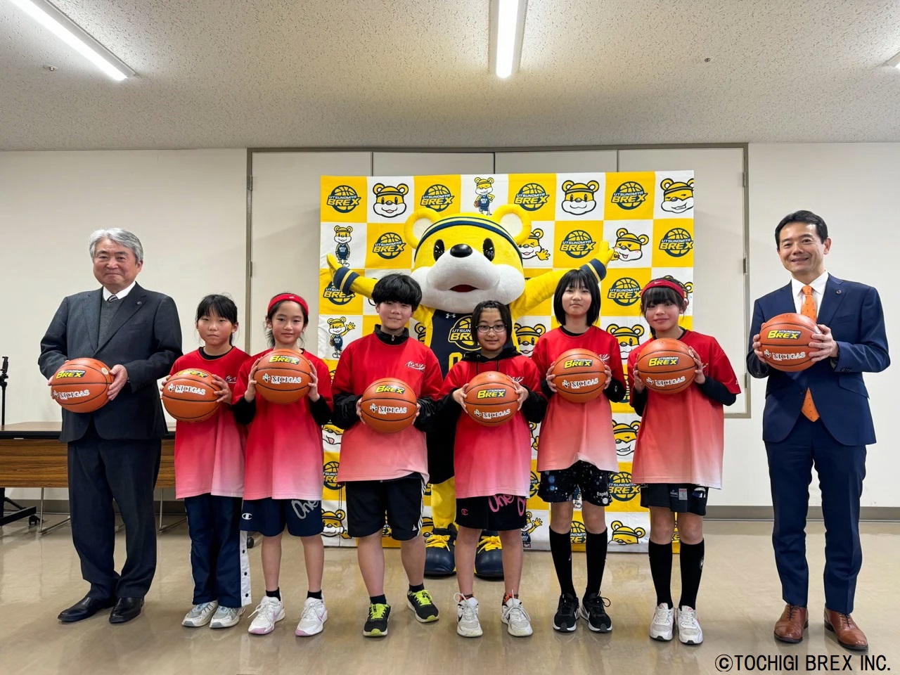 お知らせ：宇都宮ブレックスwithニチガス 栃木県内のミニ