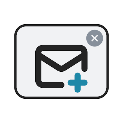 シンプルメルマガ登録ポップアップのアイコン