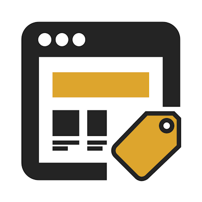 シンプル顧客タグ画像バナー｜お手軽顧客タグに応じた広告表示のアイコン