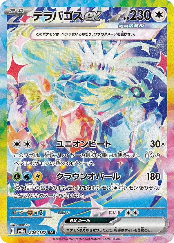 ポケモン - こば出品 状態A-】カプ・コケコex SR (077/062) [sv3a] の通販・買取価格