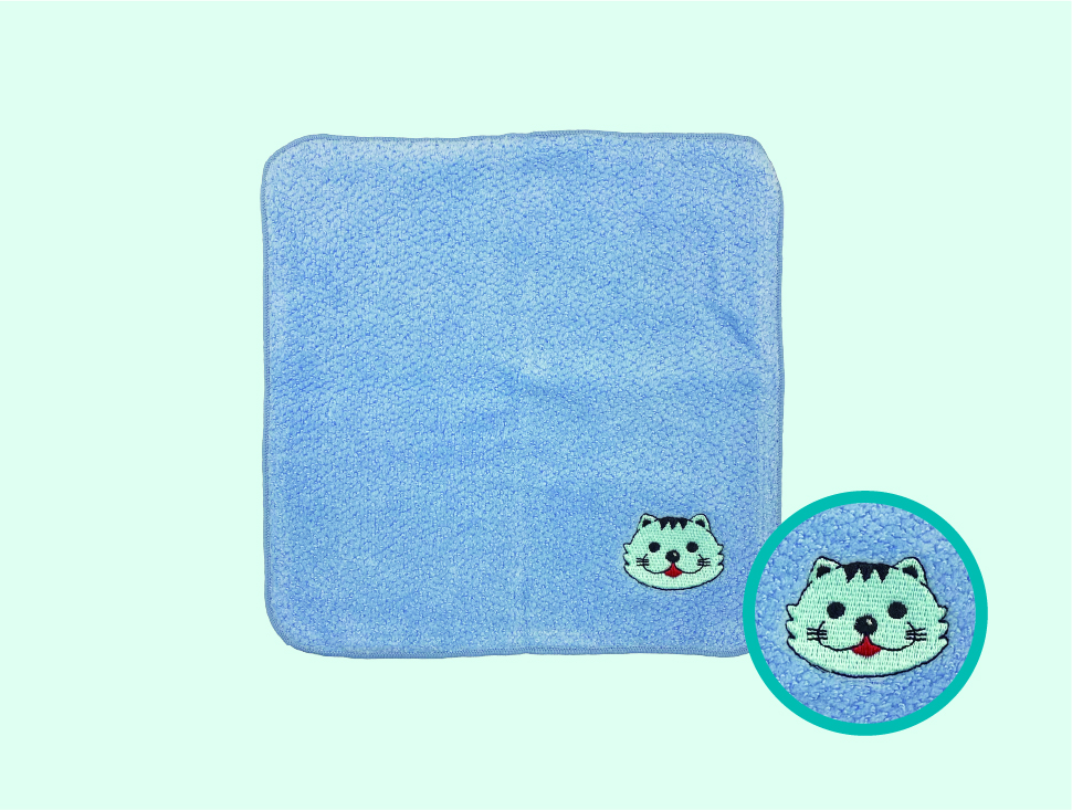 はんニャリン今治刺繍タオル